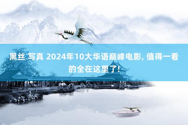 黑丝 写真 2024年10大华语巅峰电影， 值得一看的全在这里了!